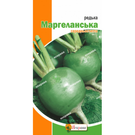 Семена Редис Маргеланская (зеленая)  3 г