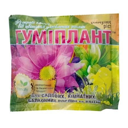  Удобрение Гумиплант для цветов  100 г