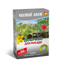  Удобрение кристаллическое Чистый Лист  для рассады 300 г
