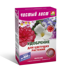  Удобрение Чистый Лист АКВА для цветущих растений  300 г